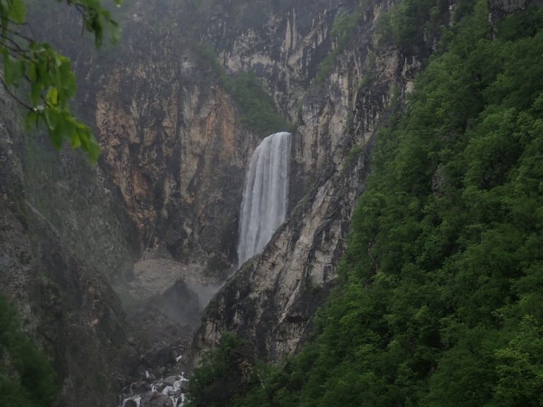 Boka waterfall in its strongest form.