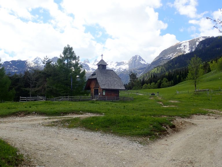 Small chapel on mountain pasture Uskovnica
