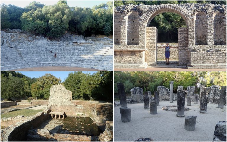 Butrint - inhabited since prehistoric times, strategically located on a peninsula, it is home to numerous ruins from ancient times. It has been the site of a Greek colony and a Roman city.