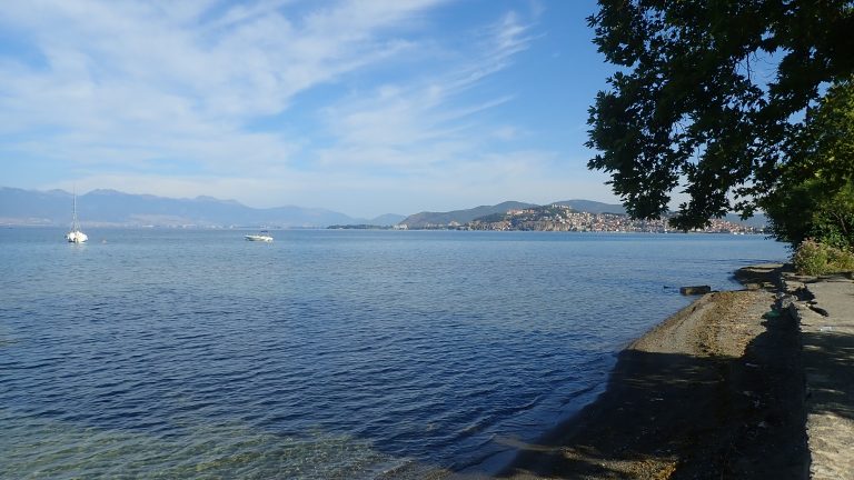 The last swimming in Lake Ohrid, but the pearls it is famous for, we did not find :)